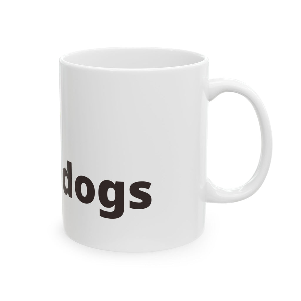 cats > dogs Mug